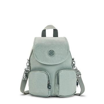 Kipling Firefly Up Convertible Rugzak Olijfgroen | BE 1576IL